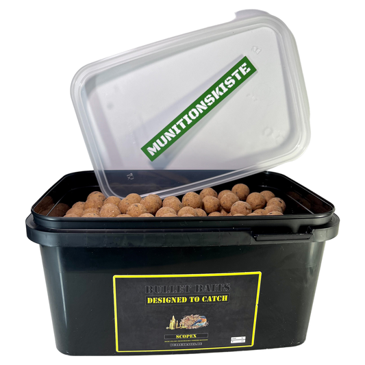SCOPEX CREAM Bullet Boilies 2 KG Eimer