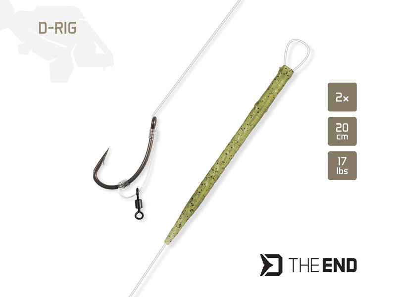 Vorfach Delphin THE END D-Rig / 2St.