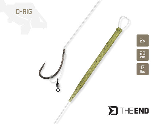 Vorfach Delphin THE END D-Rig / 2St.