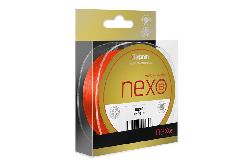 Delphin NEXO 8 fluo orange / 0.10 >>> 0.25mm