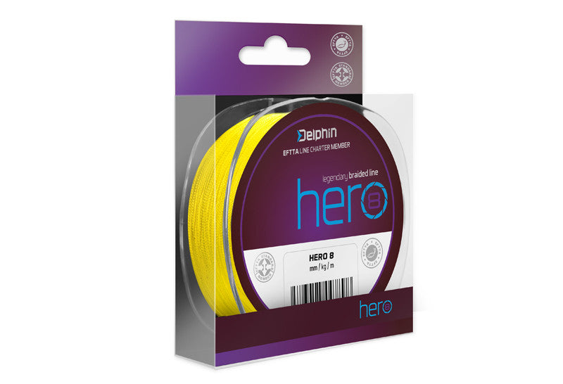 Delphin HERO 8 Fluo gelb / 0.12 >>> 0.50mm