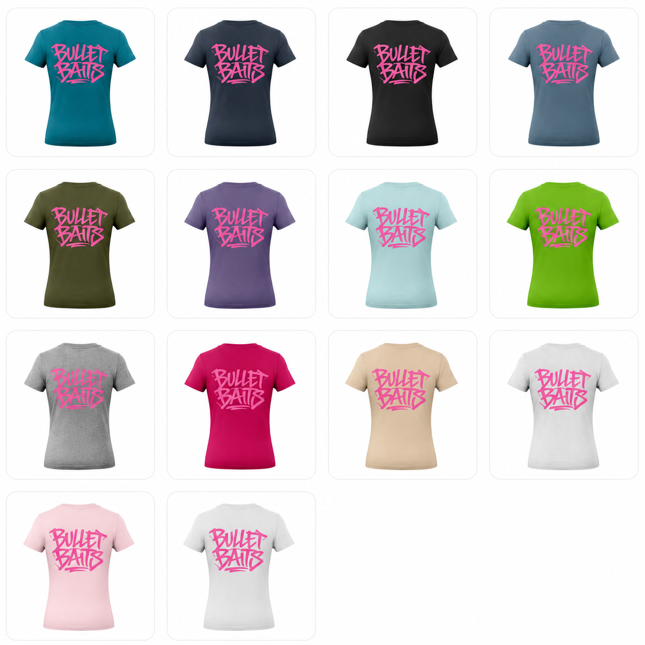 Bullet Baits T-Shirt Lady