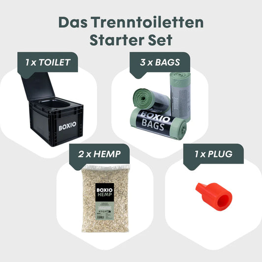 BOXIO TOILET - Starter Set