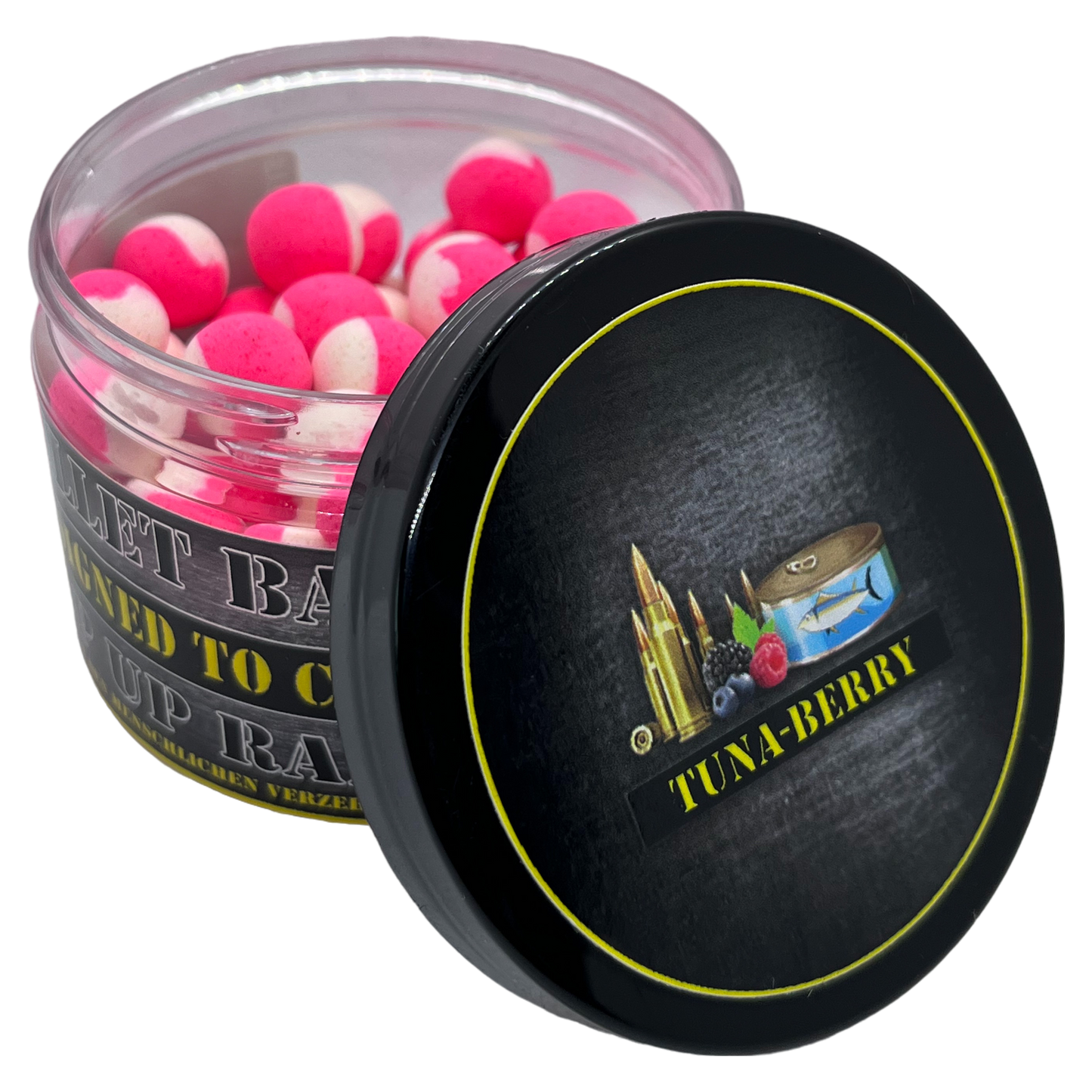 Two Tone Pop Ups ( 12 mm )„Tuna/Berry“ 💥 (Thunfisch-Maulbeere)