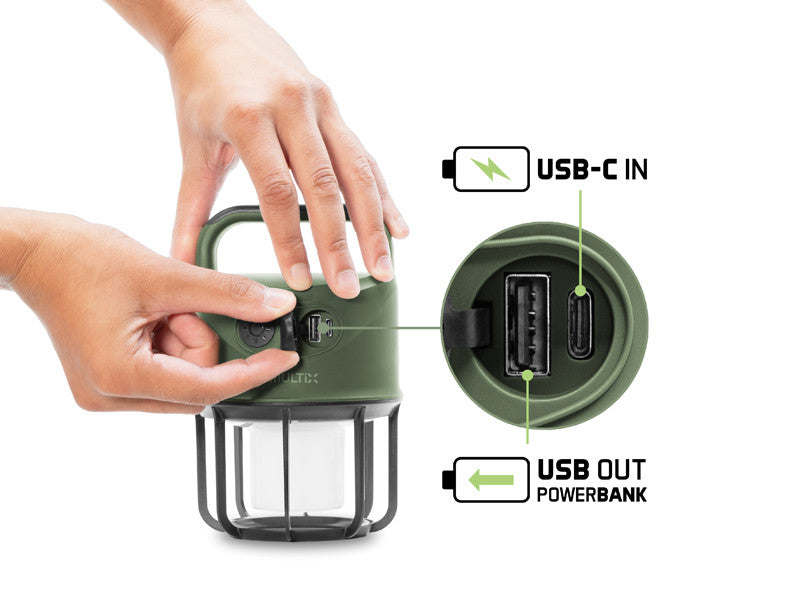 Campinglampe Delphin Multix 3W/4400mAh