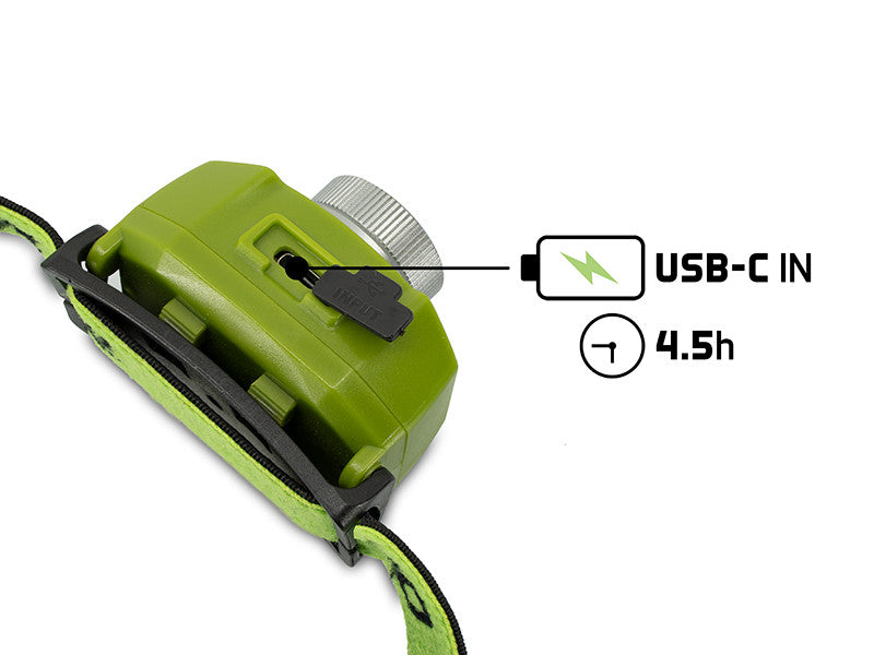 Delphin OXUS Zoom Stirnlampe 5W/1200mAh