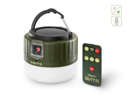 Campinglampe mit Fernbedienung Delphin SVITA 4W/3600mAh