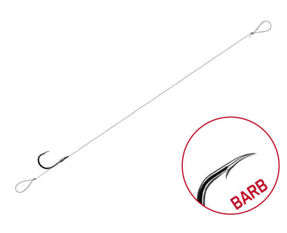 Vorfach Delphin FLR Loop Quickstop / 6St.