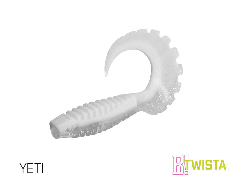 Gummiköder Delphin TwistaX Eeltail UVs / 5St./6cm