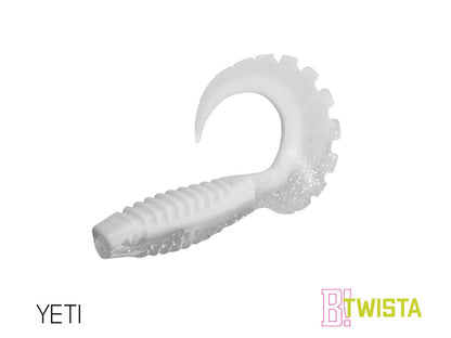 Gummiköder Delphin TwistaX Eeltail UVs / 5St./6cm