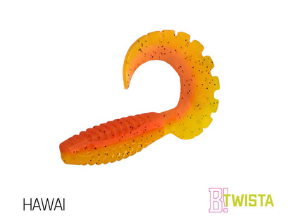 Gummiköder Delphin TwistaX Eeltail UVs / 5St./6cm