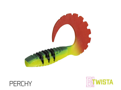 Gummiköder Delphin TwistaX Eeltail UVs / 5St./6cm