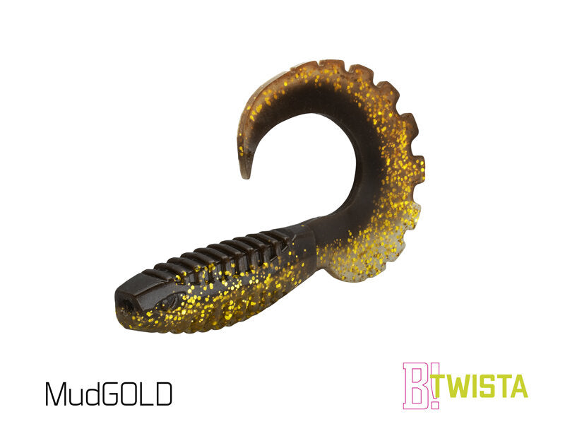 Gummiköder Delphin TwistaX Eeltail UVs / 5St./6cm