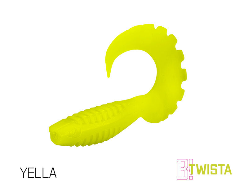 Gummiköder Delphin TwistaX Eeltail UVs / 5St./6cm