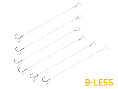 Vorfach Delphin FLR D-rig / 6St.