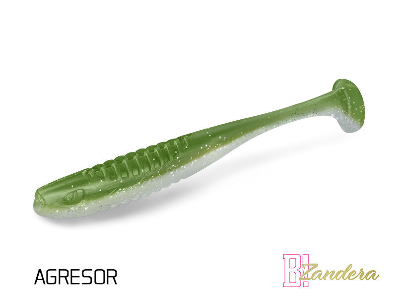 Gummiköder Delphin ZANDERA FlexiFLOAT UVs / 5St./12cm