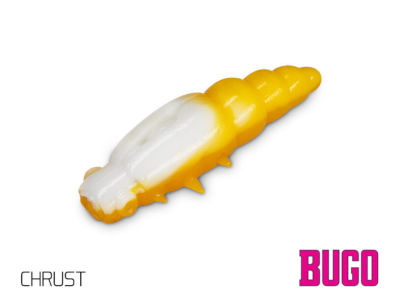 Künstliche Larve Delphin BUGO Cheese / 15 Stück/4cm