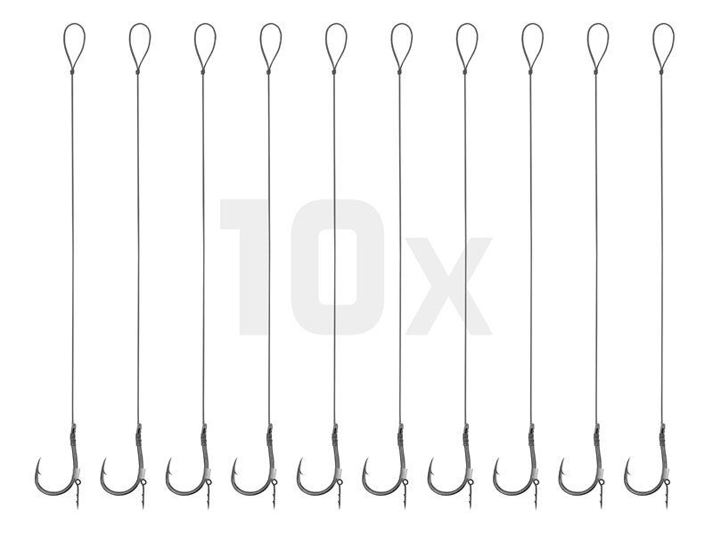 Delphin Braided Sting Feeder-Vorfach - Chinu / 10St.