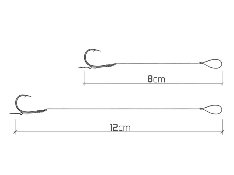 Delphin Braided Sting Feeder-Vorfach - Turner / 10St.