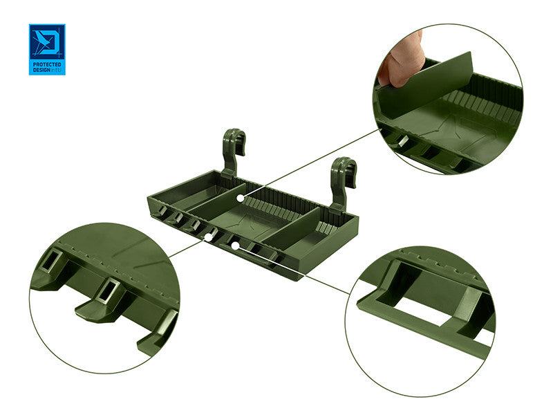 Rodpod-Ablage Delphin ShelfPOD / Camo