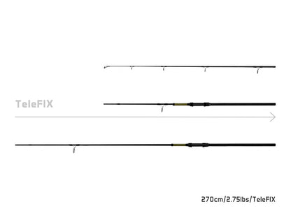 Delphin STALX 270cm/2,75lbs/TeleFIX