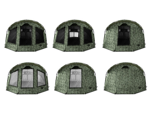 Biwak Delphin C3 LUX ClimaControl C2G - Fenster Set