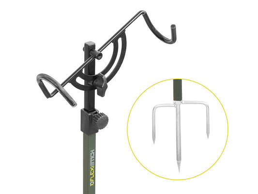 Teleskopischer Rutenhalter Delphin FlexiSTICK
