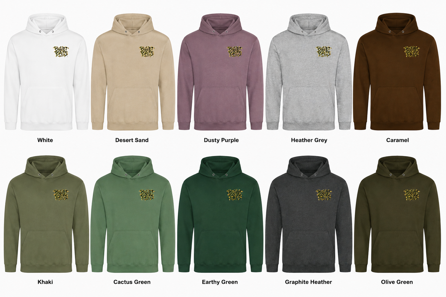 Bullet Baits Hoodie Urban Camouflage