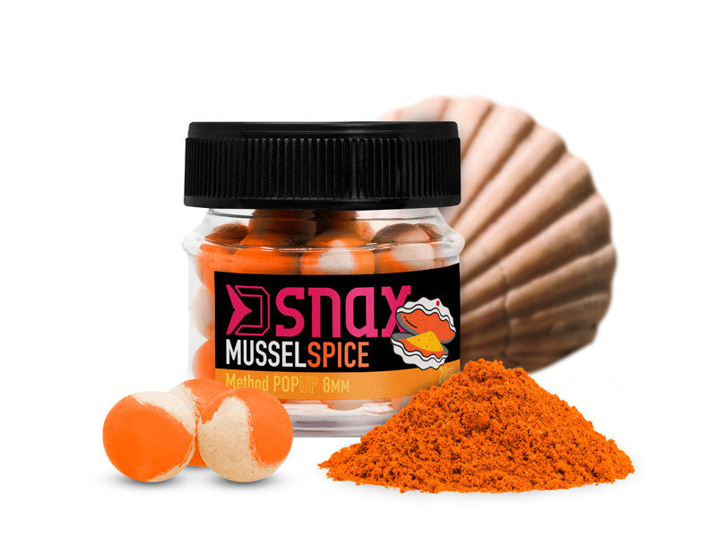 D SNAX POP Köder / Muscheln-Gewürze