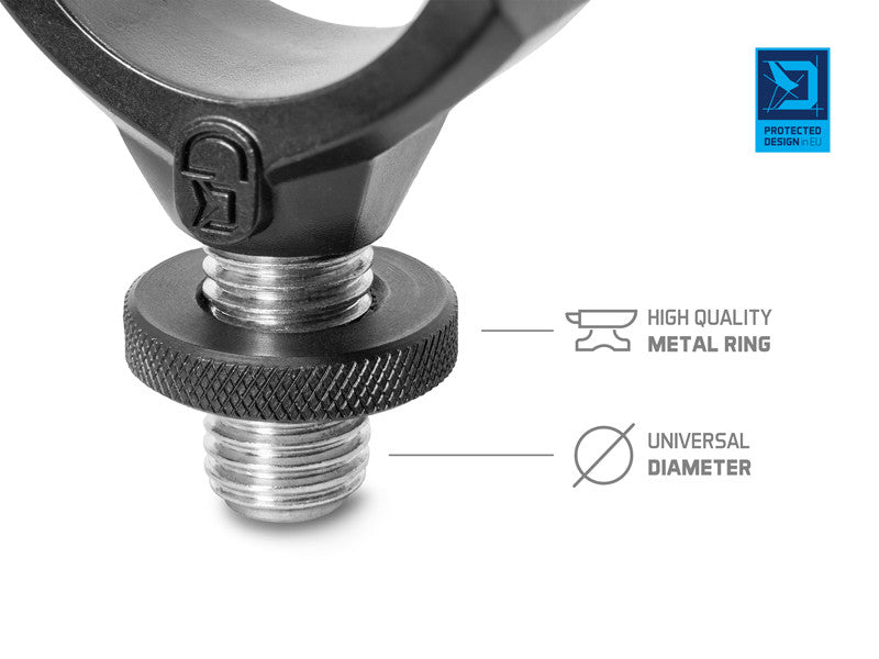 Rutenhalter mit Sicherung Delphin LOX