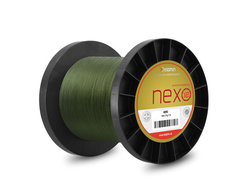 Delphin NEXO 12 grün / 0.10 >>> 0.25mm Großspule