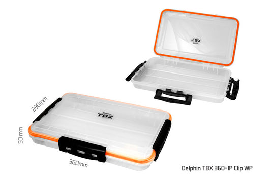 Kunstköderbox Delphin TBX One 1P Clip WP