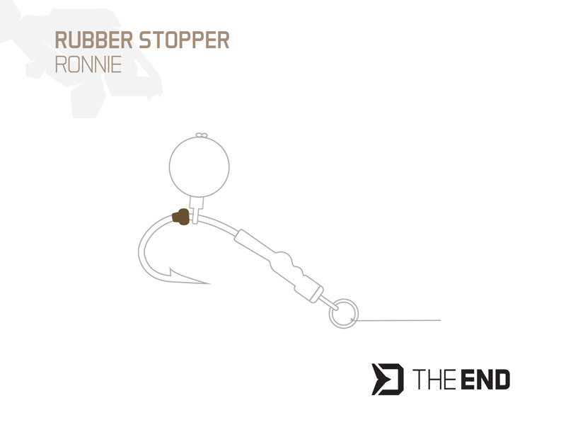 Gummistopper Delphin TheEND Ronnie / 20 Stück