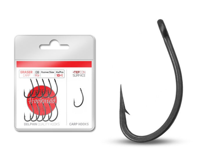 Haken Delphin HKD GRASER tefcon / 10+1St.