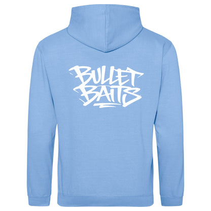 Bullet Baits Hoodie Blautöne