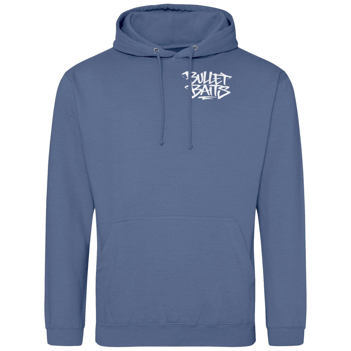 Bullet Baits Hoodie Blautöne