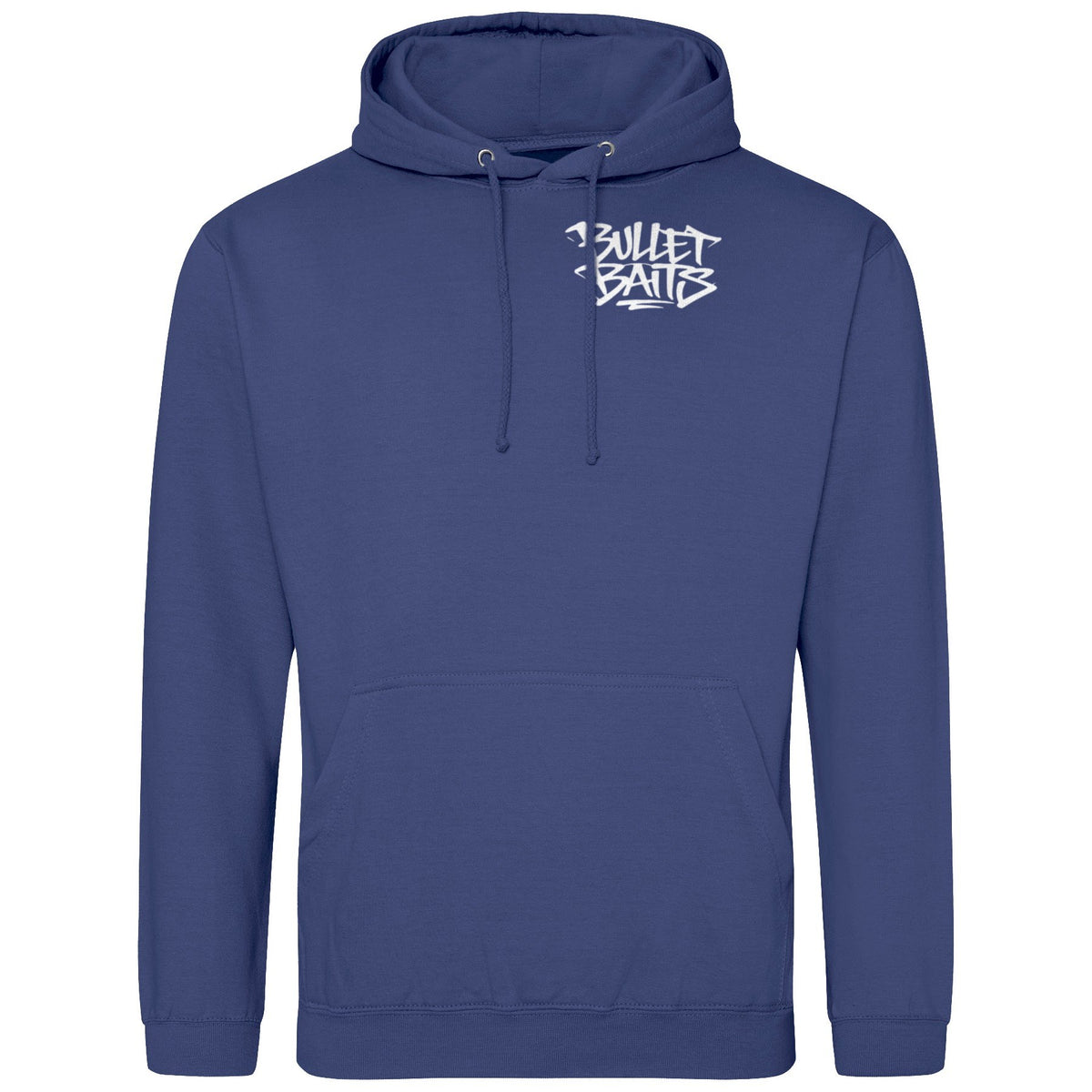 Bullet Baits Hoodie Blautöne