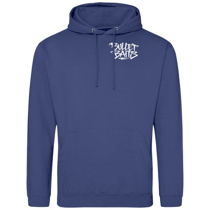 Bullet Baits Hoodie Blautöne