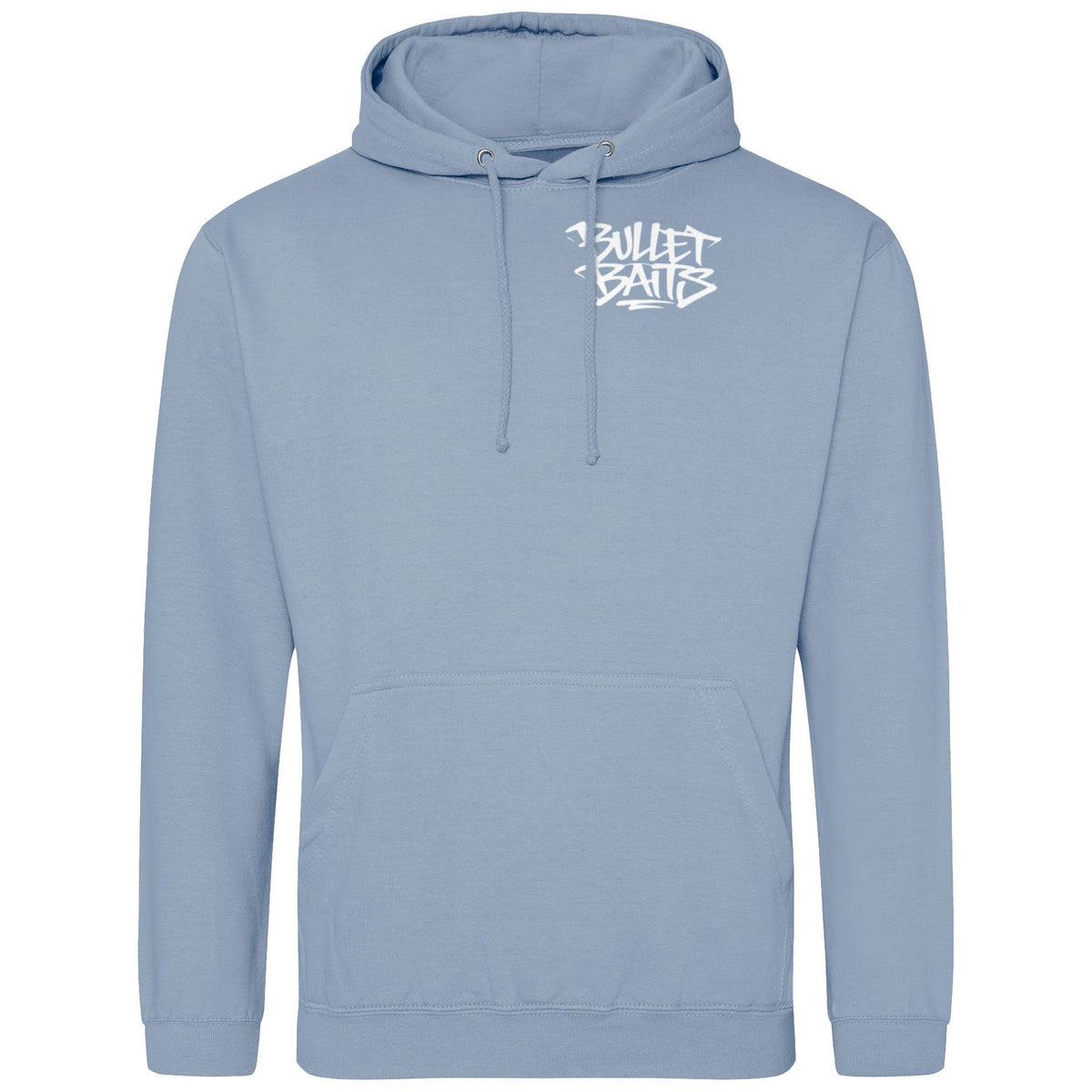 Bullet Baits Hoodie Blautöne