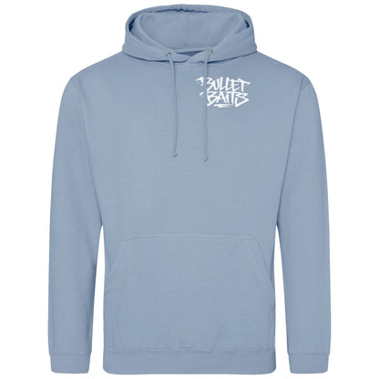Bullet Baits Hoodie Blautöne