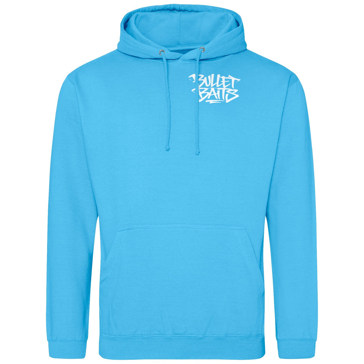 Bullet Baits Hoodie Blautöne