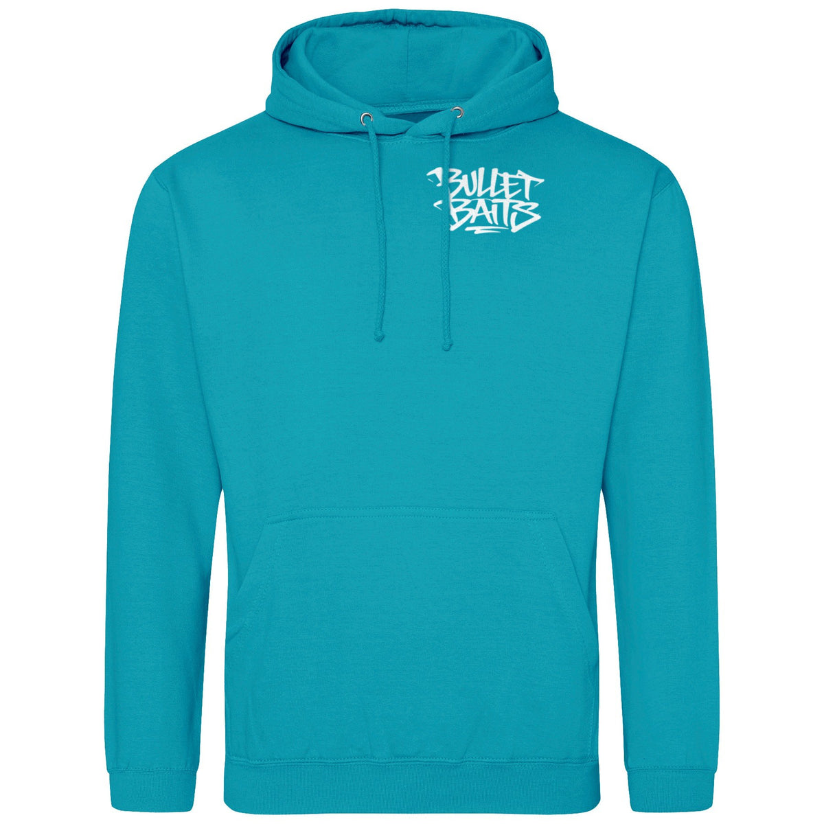 Bullet Baits Hoodie Blautöne
