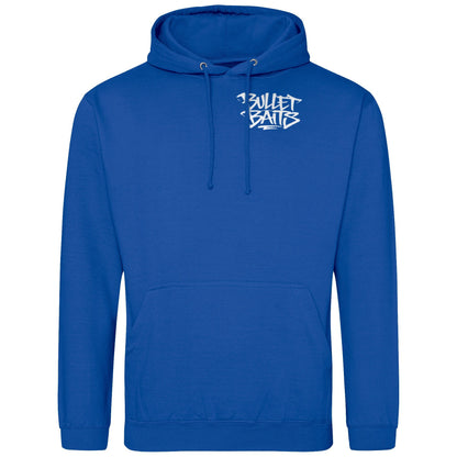 Bullet Baits Hoodie Blautöne
