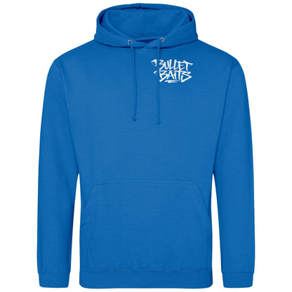 Bullet Baits Hoodie Blautöne