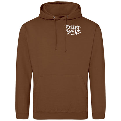 Bullet Baits Hoodie Brauntöne