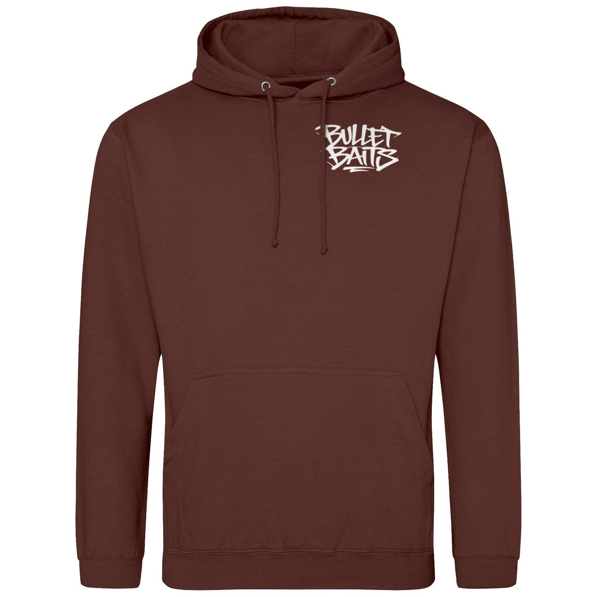 Bullet Baits Hoodie Brauntöne