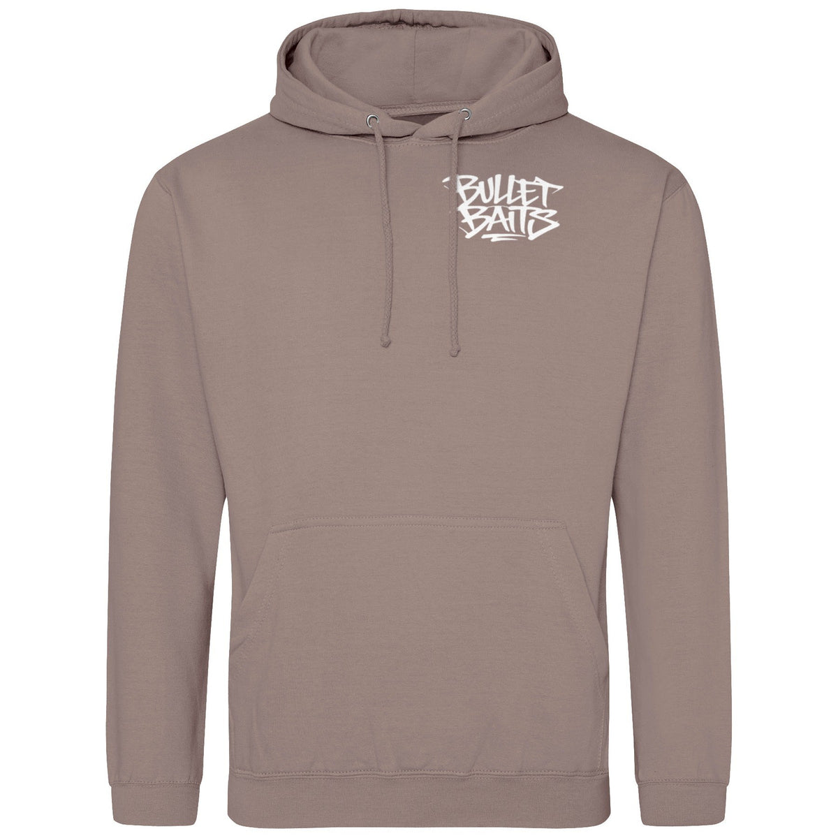 Bullet Baits Hoodie Brauntöne