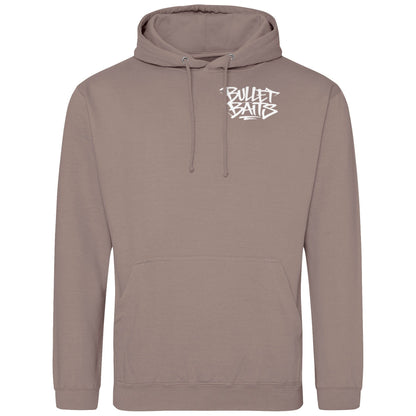 Bullet Baits Hoodie Brauntöne