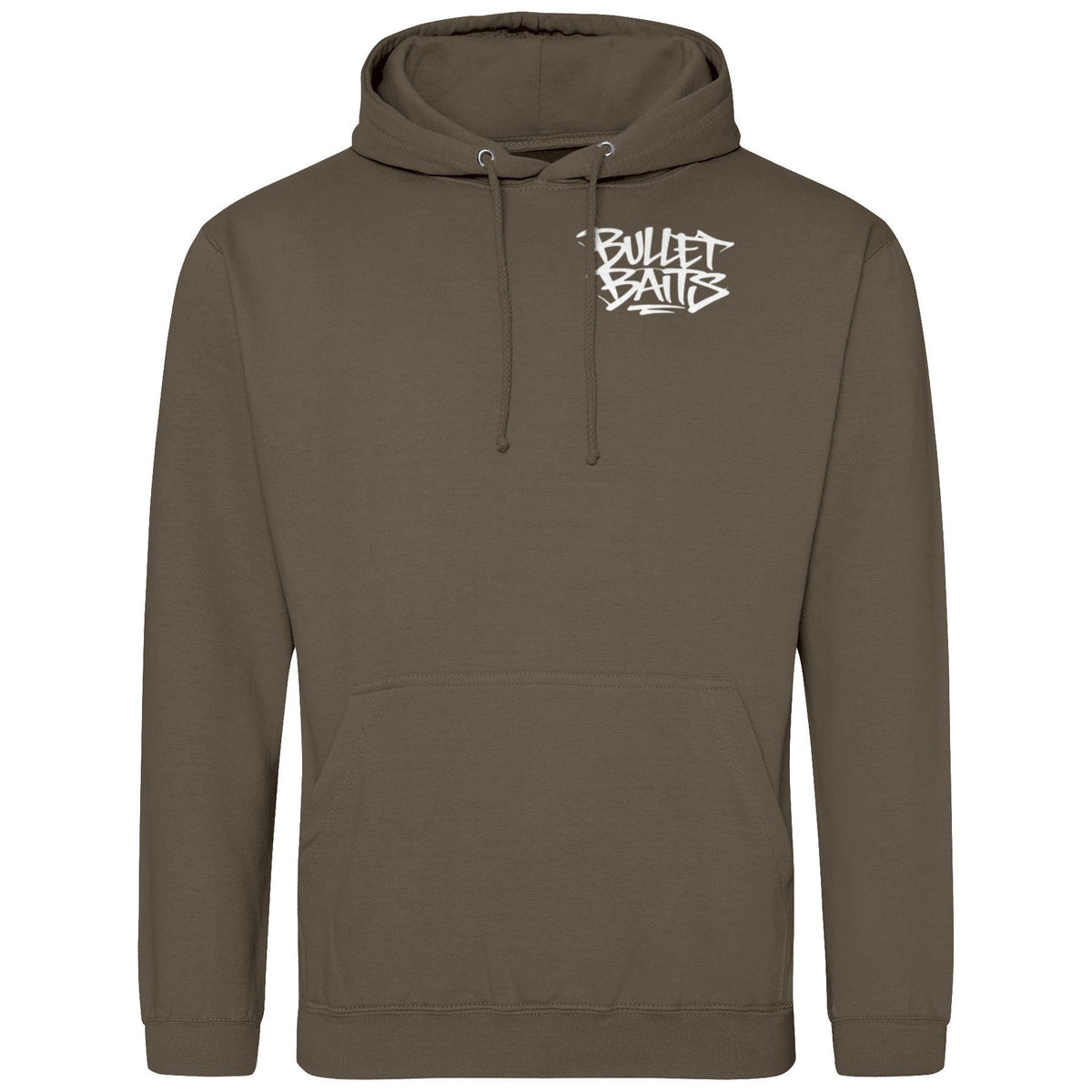Bullet Baits Hoodie Brauntöne