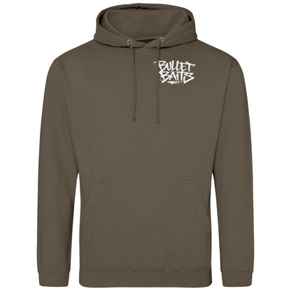 Bullet Baits Hoodie Brauntöne